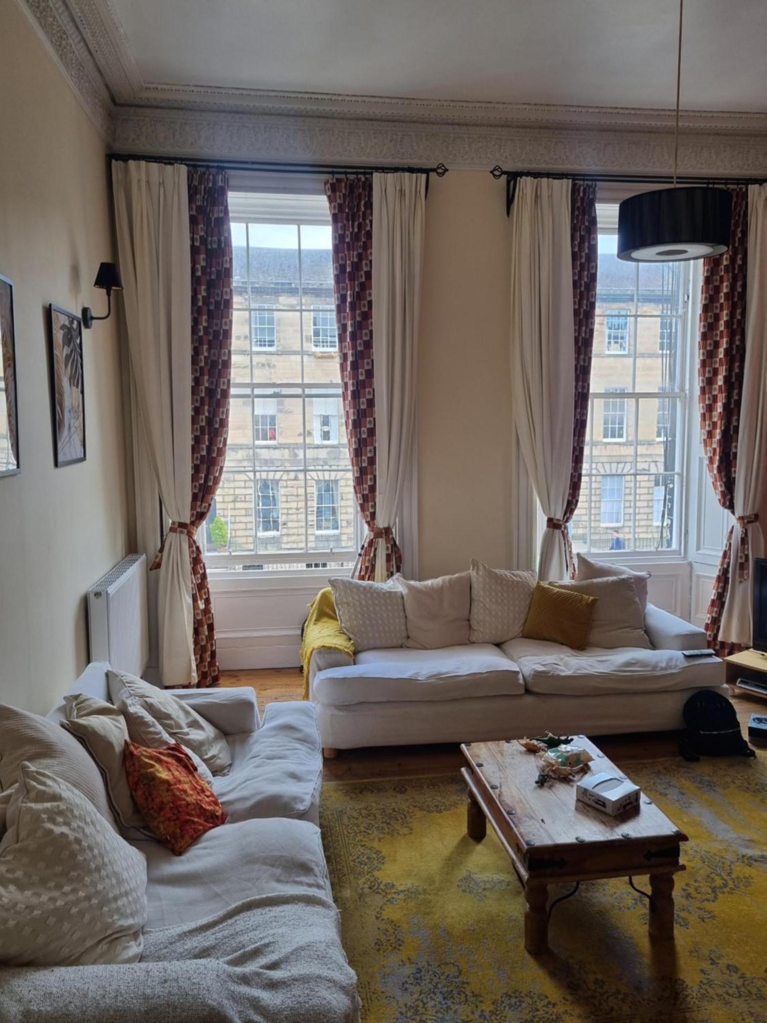 3 Double-Bed Georgian Apartment In Prime Location Edimburgo Esterno foto